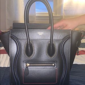 Black Celine tote